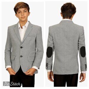 Gioberti Houndstooth Blazer